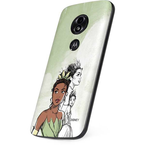 Disney Princess Tiana Sketch Moto E5 Play Skin